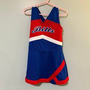 Buffalo Bills 4T Cheerleader Uniform with bloomers